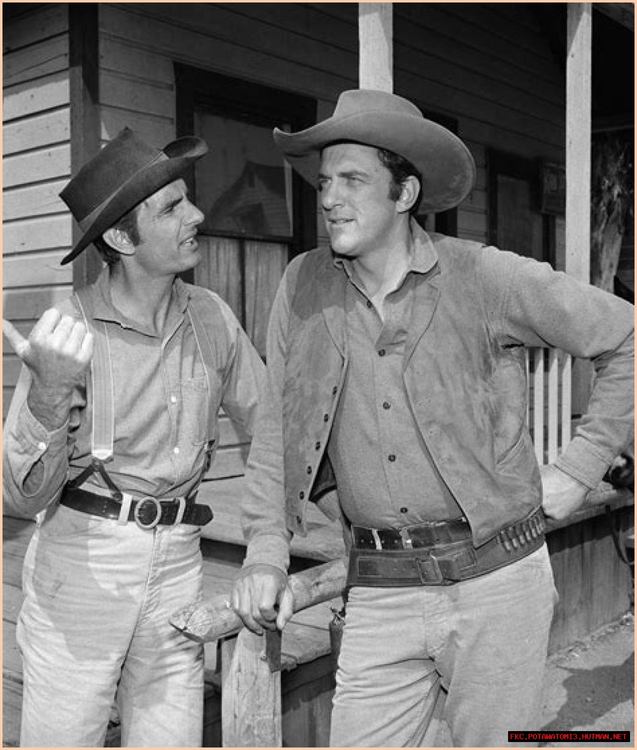 Did James Arness and Dennis Weaver get along?